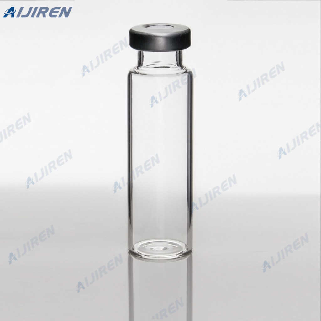 standard neck flat bottom gc vials with aluminum cap supplier